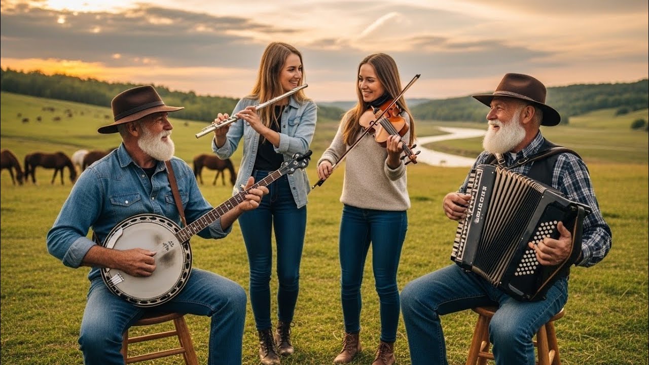 Peaceful Woodland Escape | Folk Music with Banjo, Accordion & Irish Flute