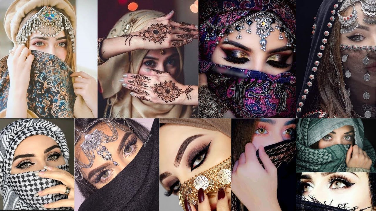 Stylish Hijab Niqab, Beautiful, & Eyes Dpz Picture For Girls👀 🧕🏻🧕🏻 👀