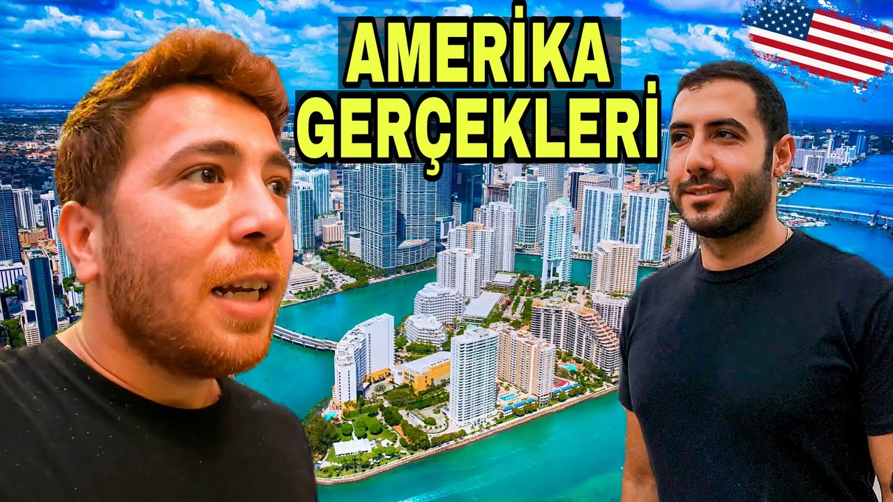 AMERİKA ve MİAMİ GERÇEKLERİ 🇺🇸 BU ÜLKEDE EN SEVMEDİĞİM ŞEY..