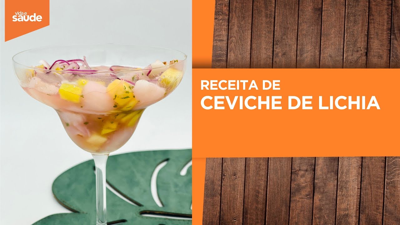 Terça na Cozinha: RECEITAS DE VERÃO SEM GLÚTEN - Ceviche de lichia (03/02/26)