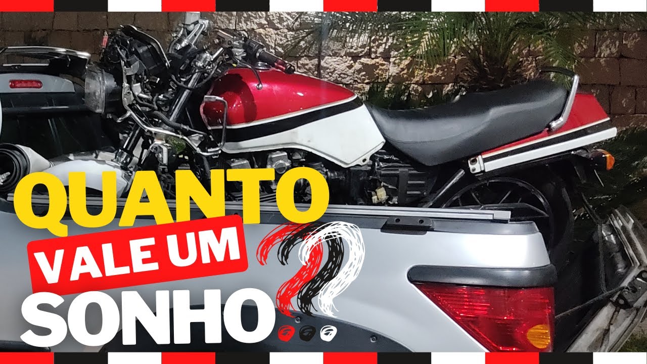 QUANTO VALE UM SONHO? CBX 750 A LENDA!! 7 GALO HOLLYWOOD