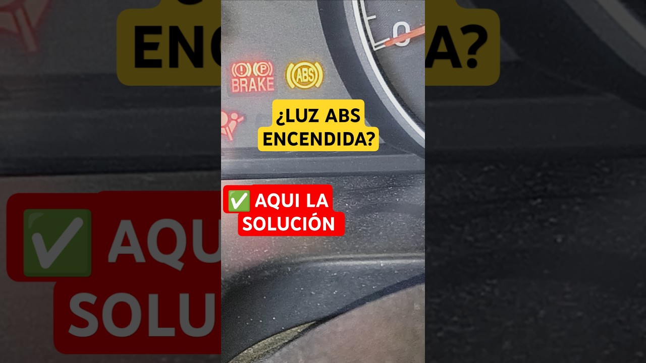 Porque enciende la luz ABS Y SOLUCI&Oacute;N #viralvideo