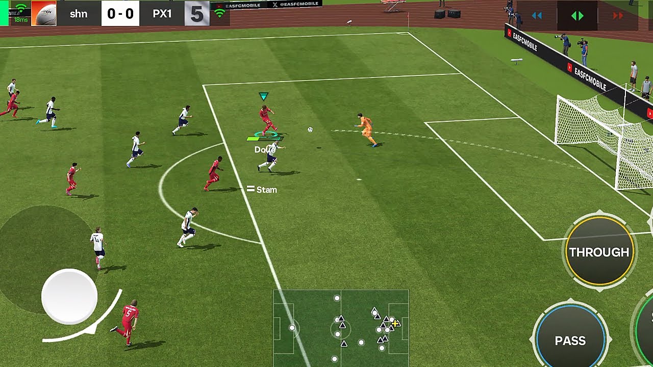 FC MOBILE 25 GAMEPLAY ONLINE FRIENDLY MATCH - BEST SET PIECE GOAL
