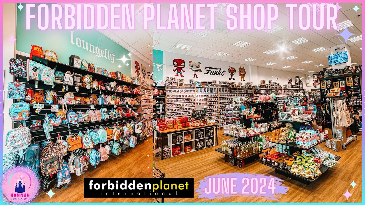 Forbidden Planet Int Wolves Come Shop With Me Vlog New Merch Disney Loungefly Funko POP Anime 2024