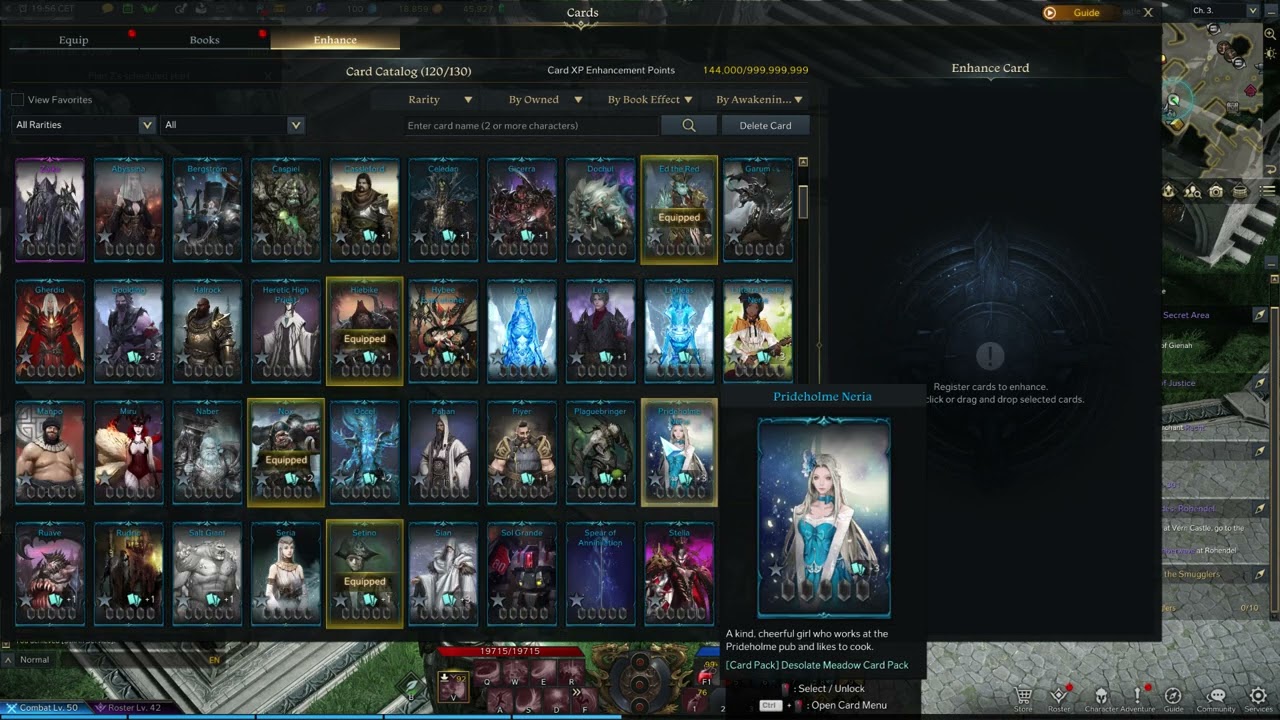 The CARD CATALOG is FULL How to EXPAND CARD SLOTS in LOST ARK