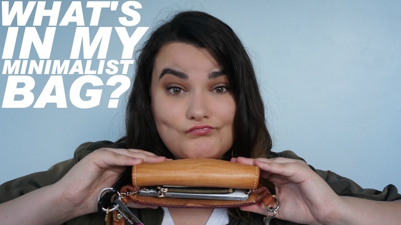 Minimalist What's  in my Bag?