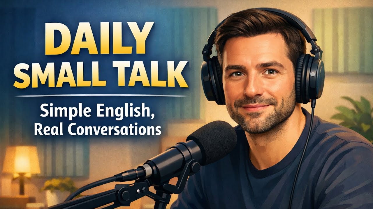 Daily Small Talk in English | Simple English for Real Conversations (Listening & Speaking Practice)