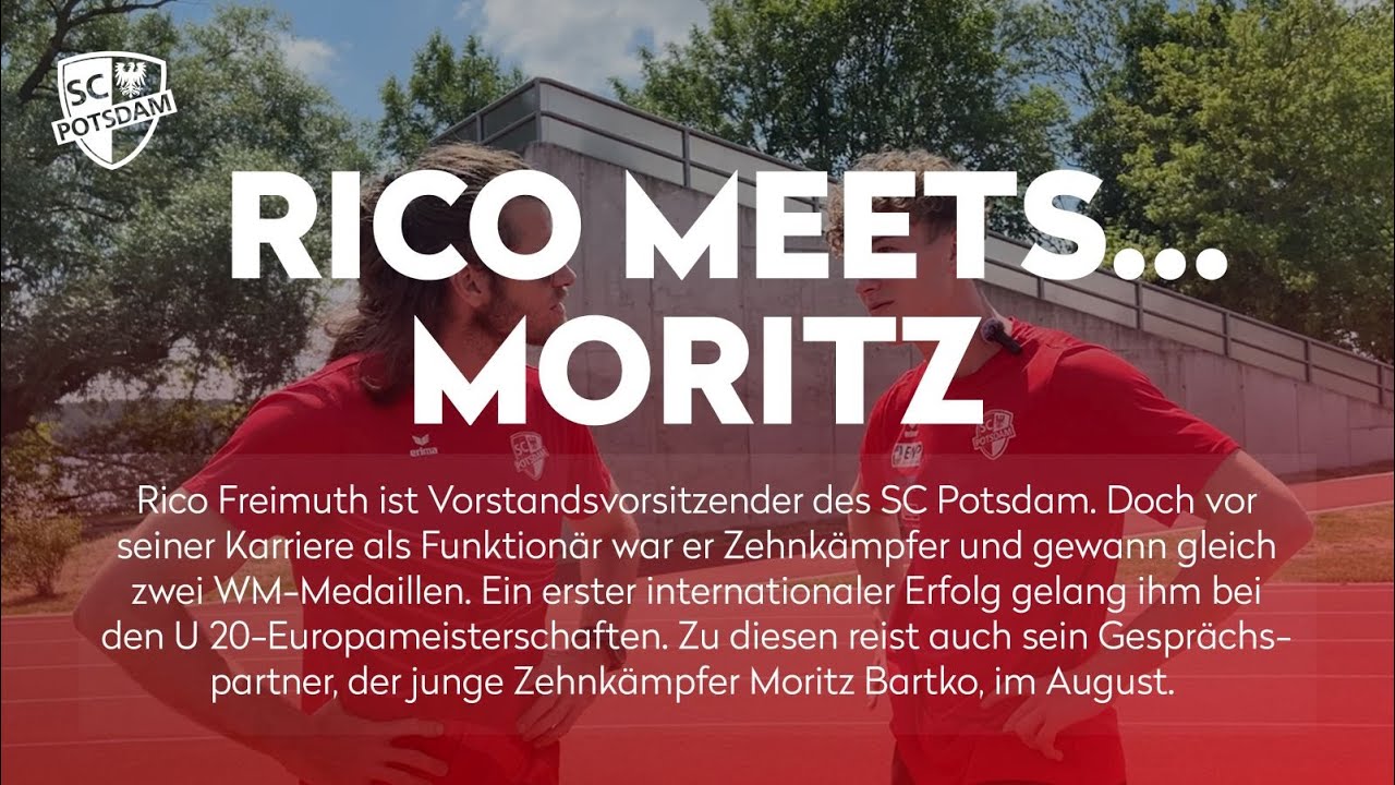 Rico meets... Moritz - früherer Zehnkämpfter trifft Zehnkampf-Talent