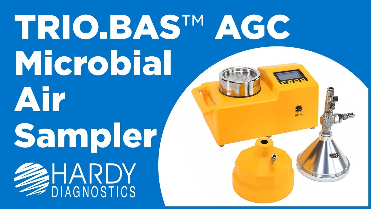TRIO.BAS™ AGC for viable active air sampling, compressed gas sampling, and flow rate verification