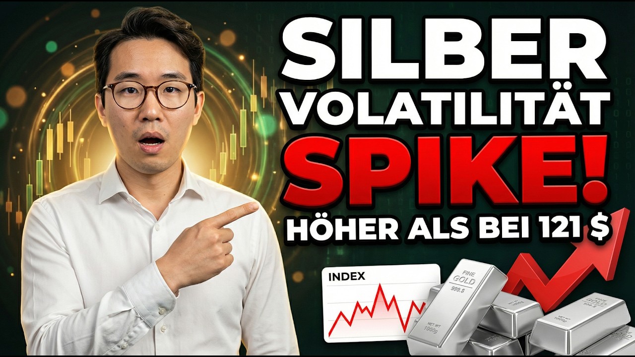 Die implizite Volatilität von Silber ist höher als bei 121 $
