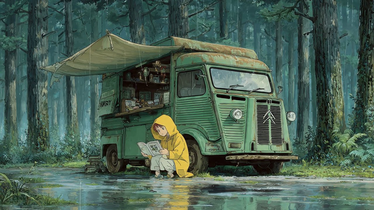 🚐 Lo-fi Van Roadtrip | Cozy Night Drive & Chill Beats Live 24/7 | Study, Relax, Sleep