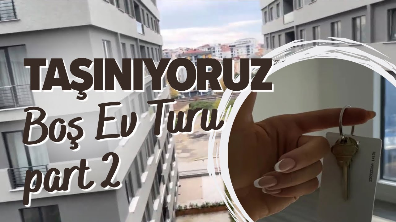 BOŞ EV TURU | TAŞINDIK, yeni evimiz 🥲