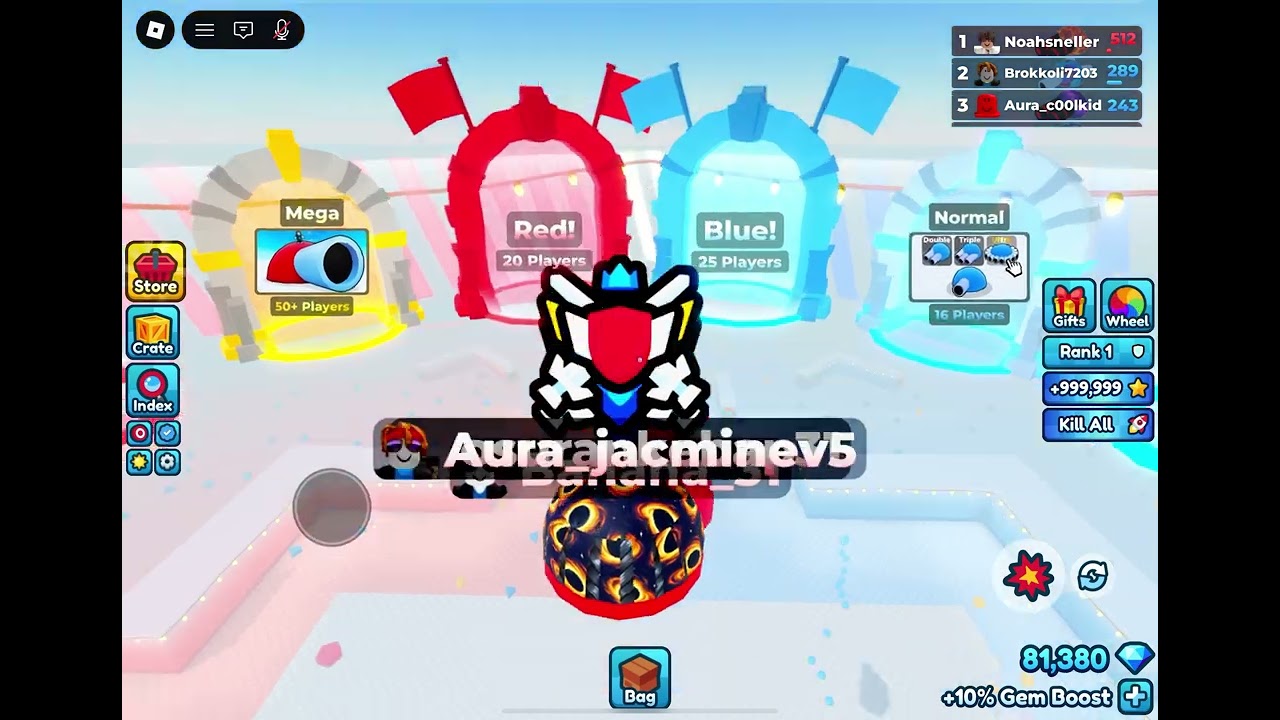 Using the double buckshot