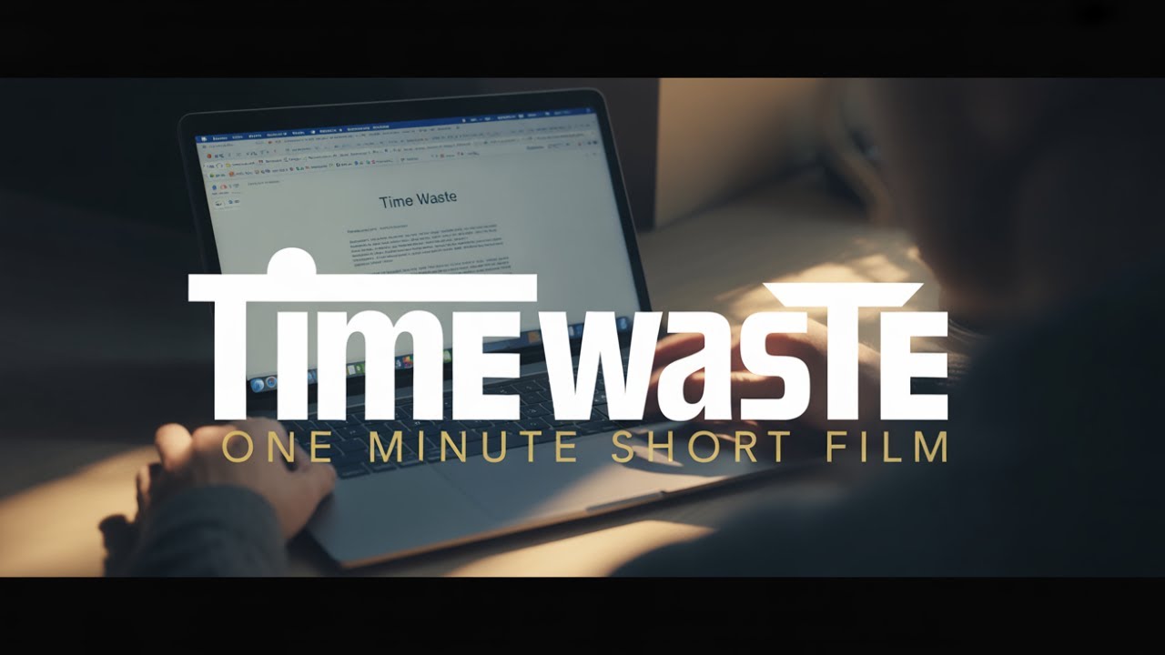 Time waste! One minute Short Film || shot on Iphone || #iphonefilmmaking