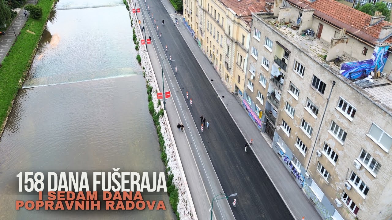 Vikend obilježila i NEVJEROVATNA GUŽVA zbog popravnog asfaltiranja glavne saobraćajnice