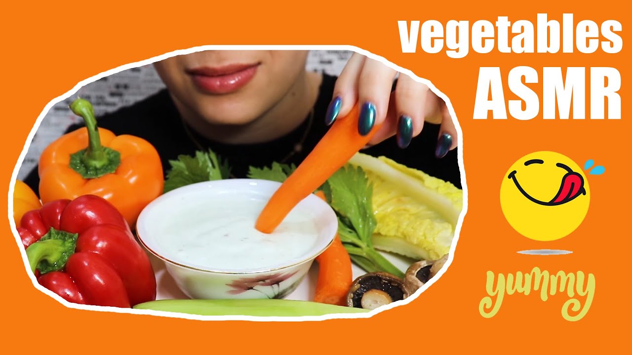 Vegetables / MUKBANG / ASMR EATING
