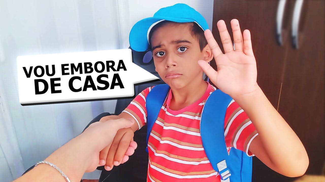 TROLLEI MEU IRMÃOZINHO DE 6 ANOS DIZENDO QUE ELE É ADOTADO! (FUGIU DE CASA?)