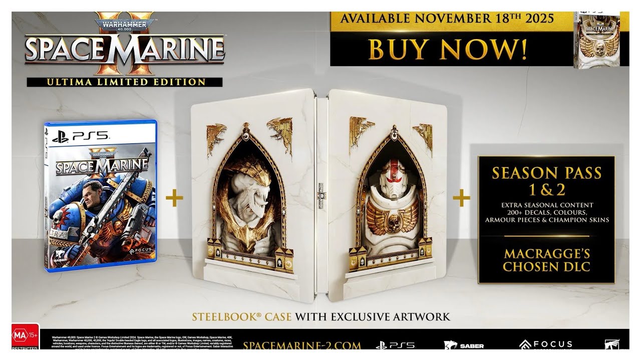 Czy Warhammer 40,000: Space Marine 2 ULTIMA Limited Edition jest wart 149,99 USD?!