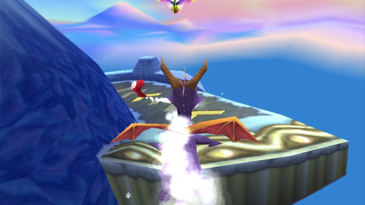 Super Sonic Dragen - Icy Peak Egg Thief Challenge (Spyro 3: Year of the Dragon)