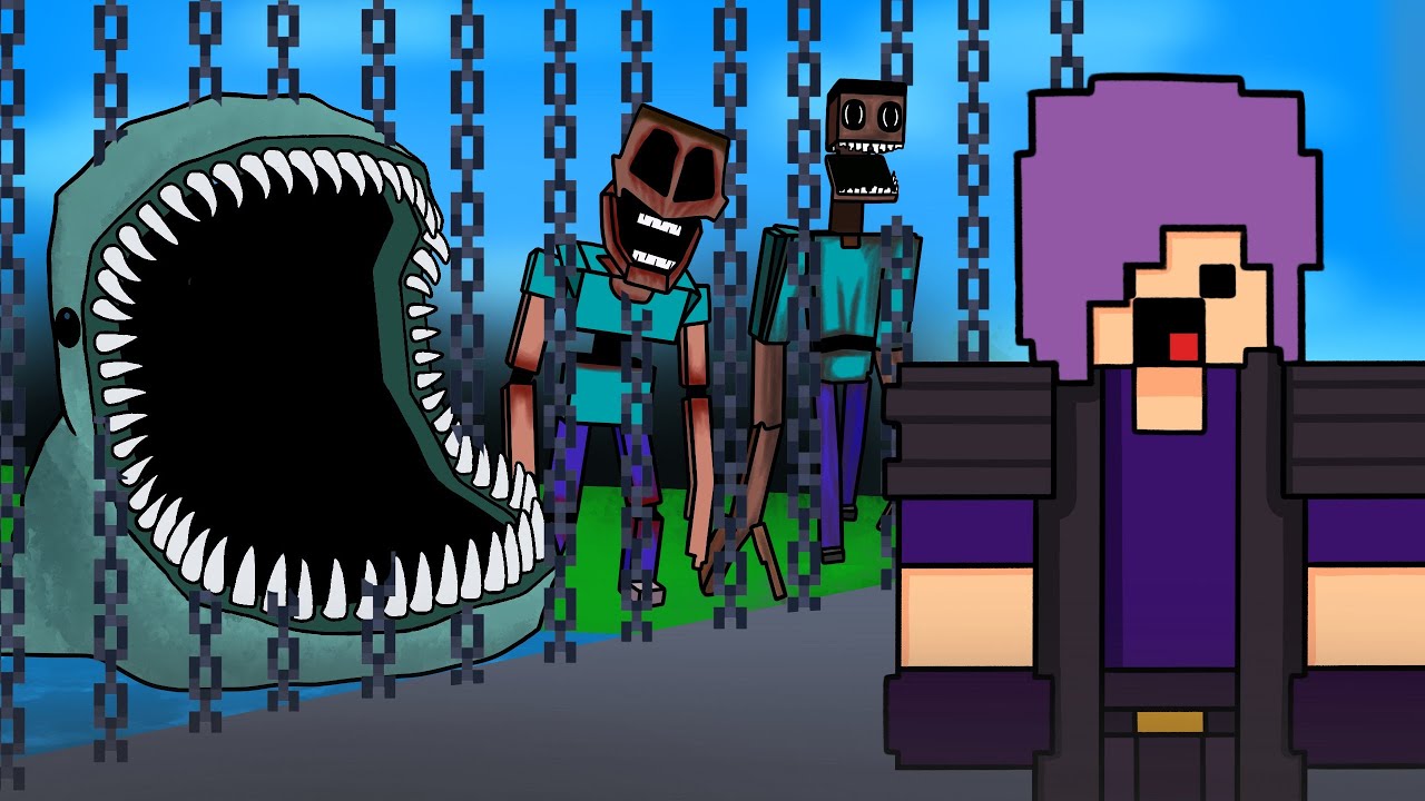 Visitei um Zoologico de Bichos assustadores Minecraft