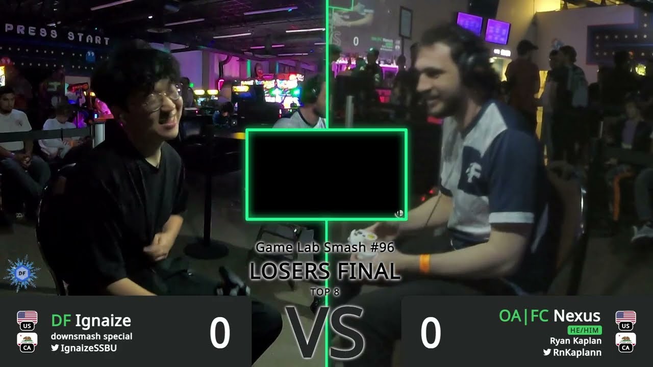 Game Lab Smash #96 Nexus (Falco) Vs Ignaize (Marth)