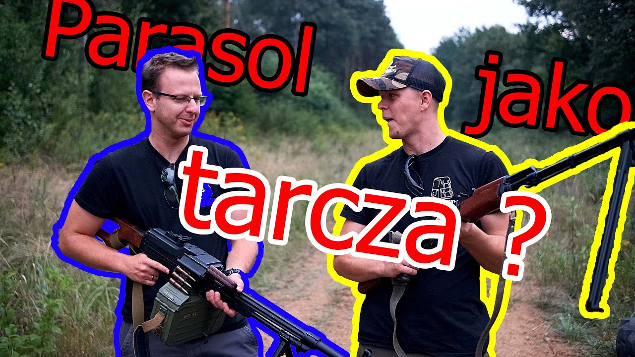 Airsoftowi pogromcy mitów #2: Parasol  jako osłona.