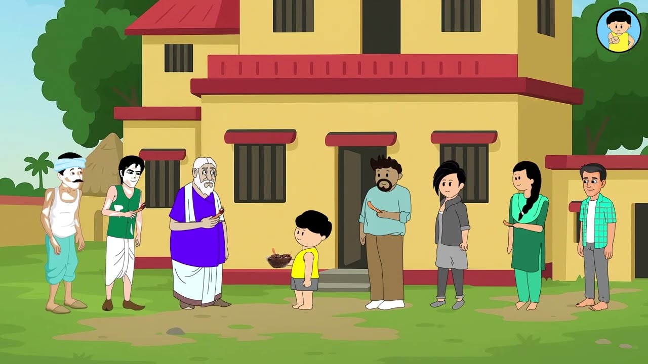কদবেল পাগলা ইয়ামিন | ইয়ামিনের মুসলমানি | Yamin | Samba | Bangla Cartoon | Samima Sraboni | Cartoon