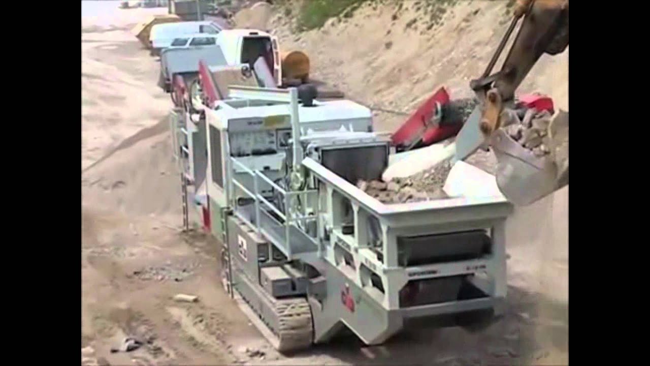 Impactor - GIPO RC170 in Operation with Screen