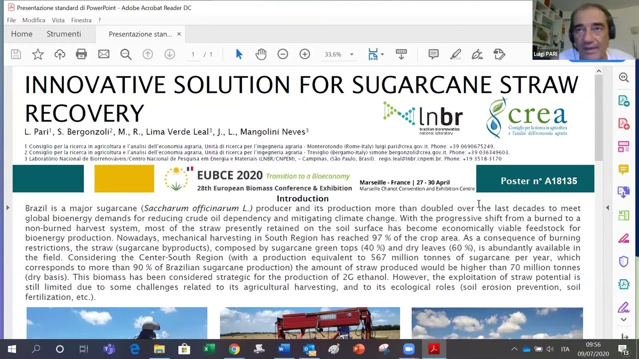 BECOOL EU Project - Innovative Solution for Sugarcane Straw Recovery