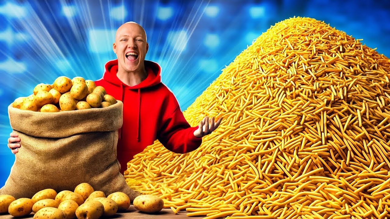 Wie viele Pommes frites erhält man aus 1 Sack Kartoffeln von VANZAI