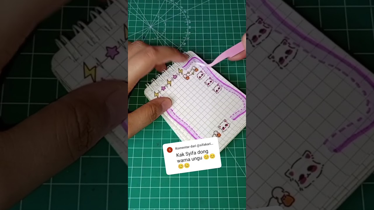 Cute Journal Sticker 💜Syifa🐾 