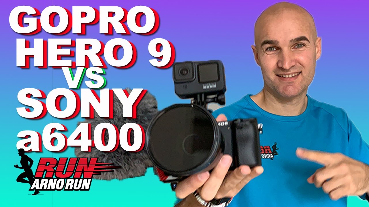GoPro Hero 9 vs Sony a6400