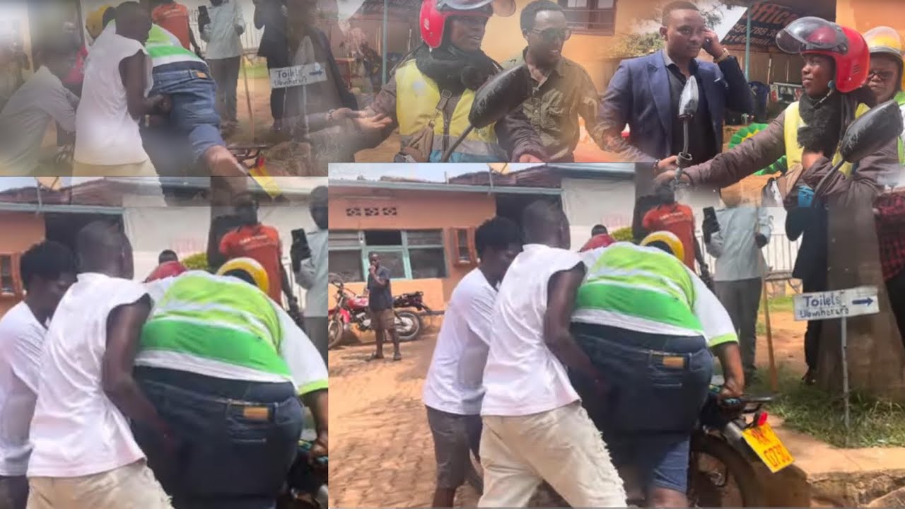Nyamunini kurira moto ateruwe nabantu bane 