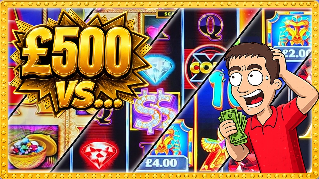 &pound;500 Vs... The TOP 5!! Super Slot Bonus Special 🥳