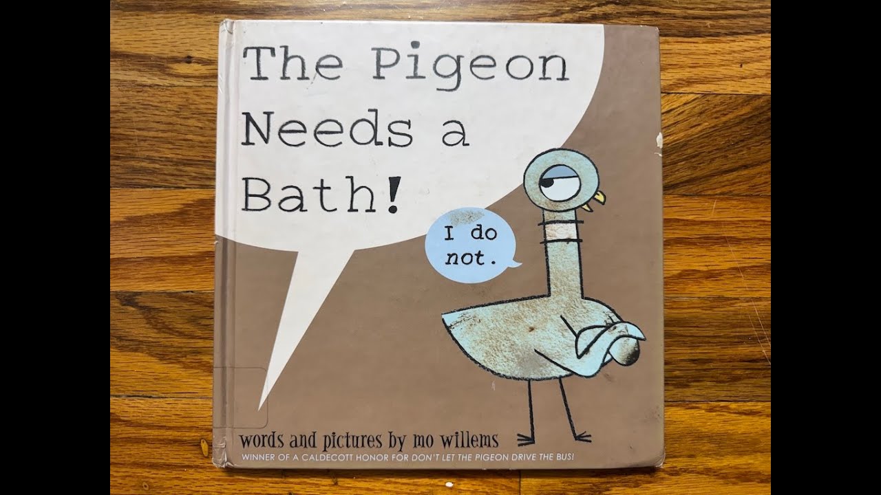 Story Reading | The Pigeon Needs a Bath! By Mo Willems