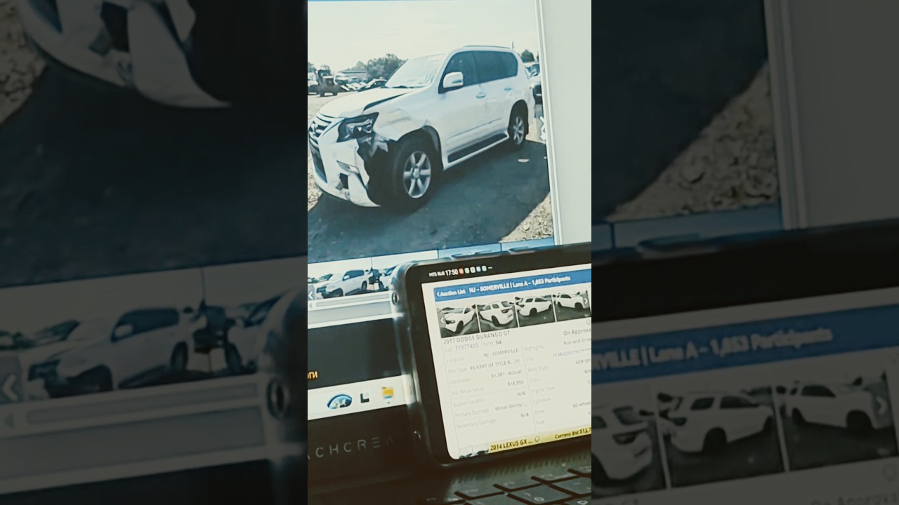 Аукцион Copart Lexus GX 460 выйгран за 16 500 $ #copart #автоизсша