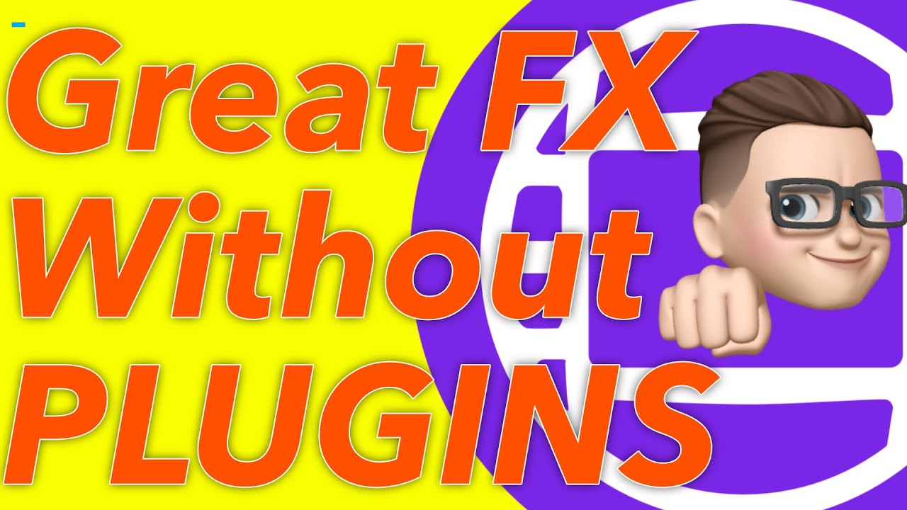 How to do 5 GREAT effects in Avid Media Composer without plugins!