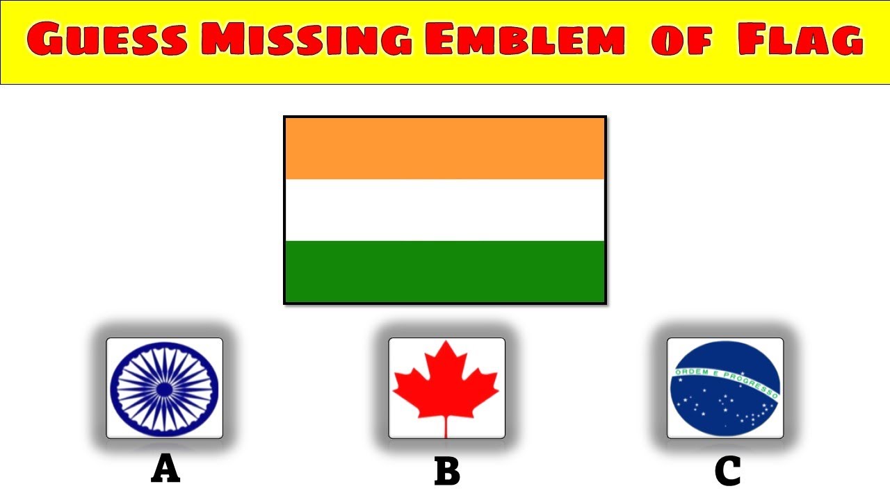 Guess Flags Missing Emblems - Country Quiz Challenge