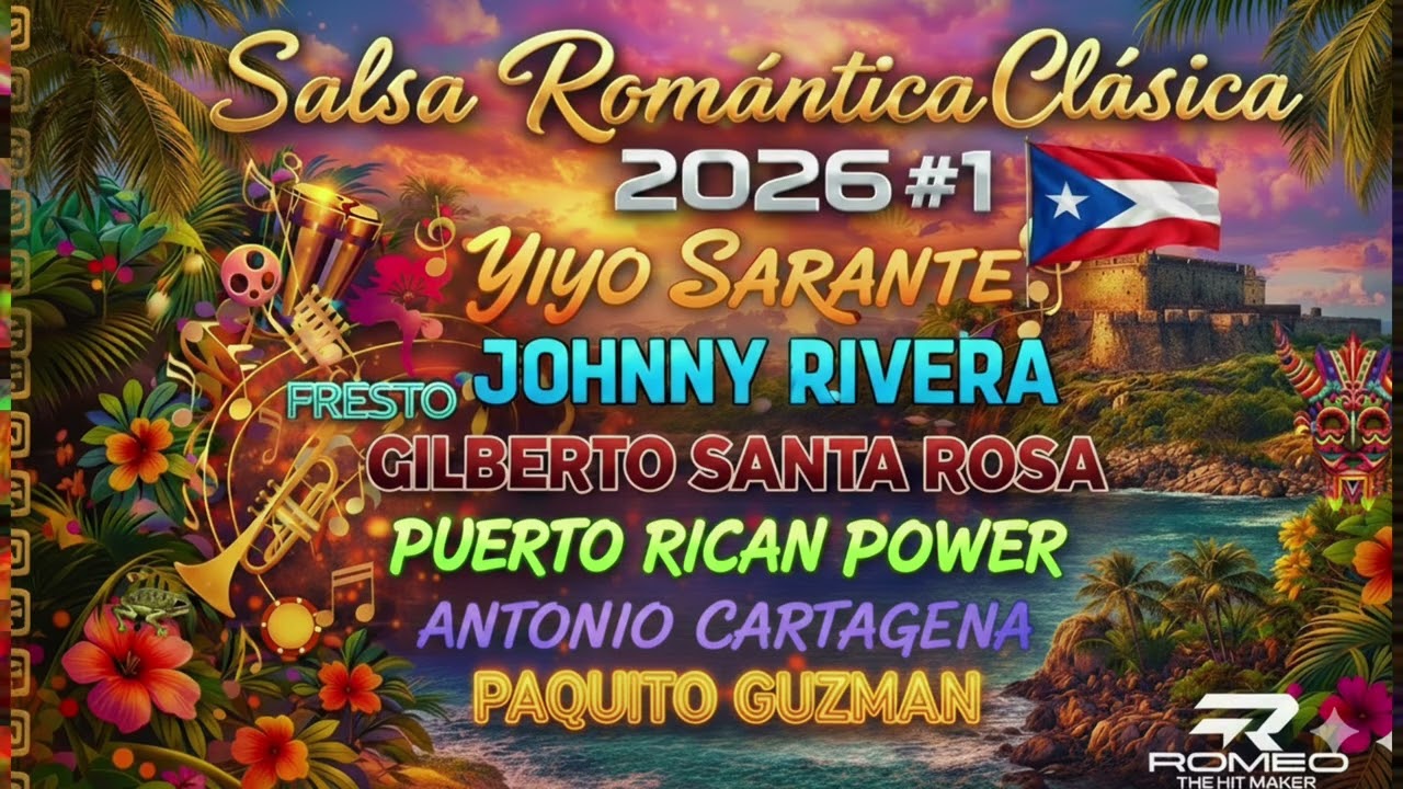 SALSA ROMANTICA CLASICA 2026 Manos de Tijera-ME HACE DAÑO VERTE-Cuando Parará La Lluvia-