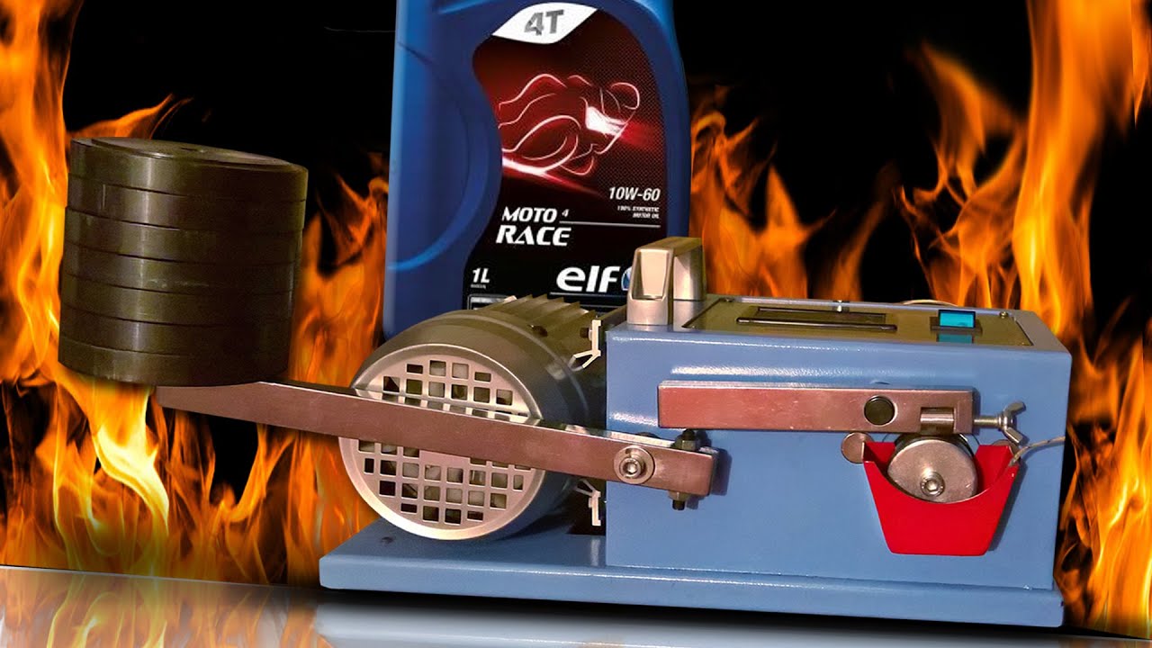 Elf Moto 4 race 4T 10W60 Engine Oil Test 100&deg;C Piotr Tester