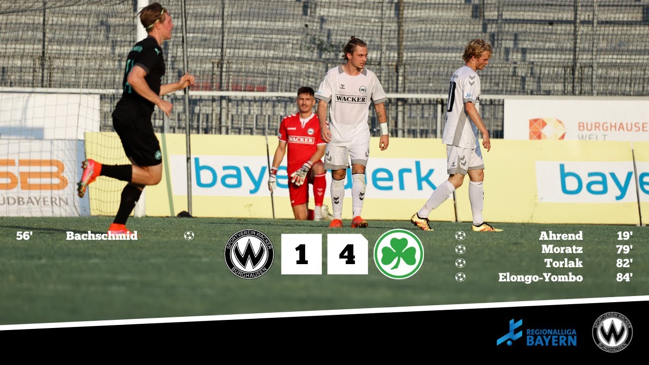 9. Spieltag: SV Wacker Burghausen - SpVgg Greuther Fürth II (Saison 2021/2022)