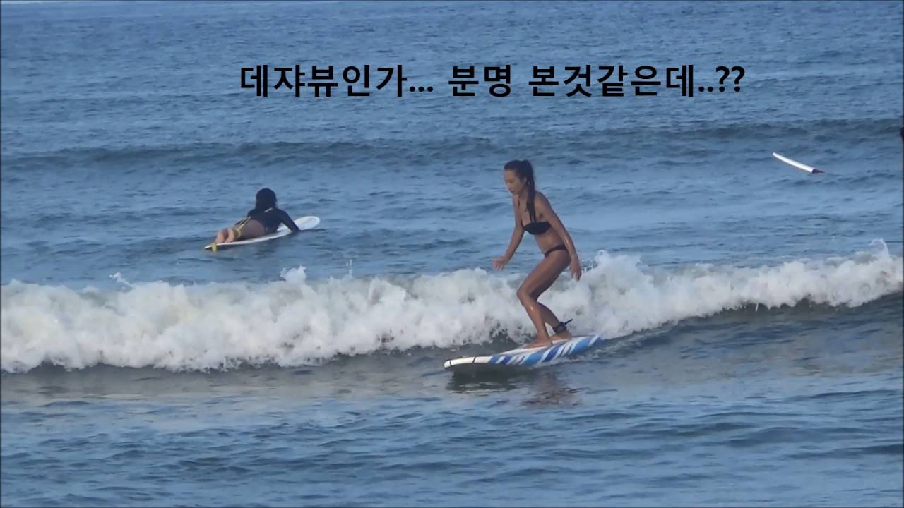 강릉 서핑 플라밍고 서프의 펀웨이브!
