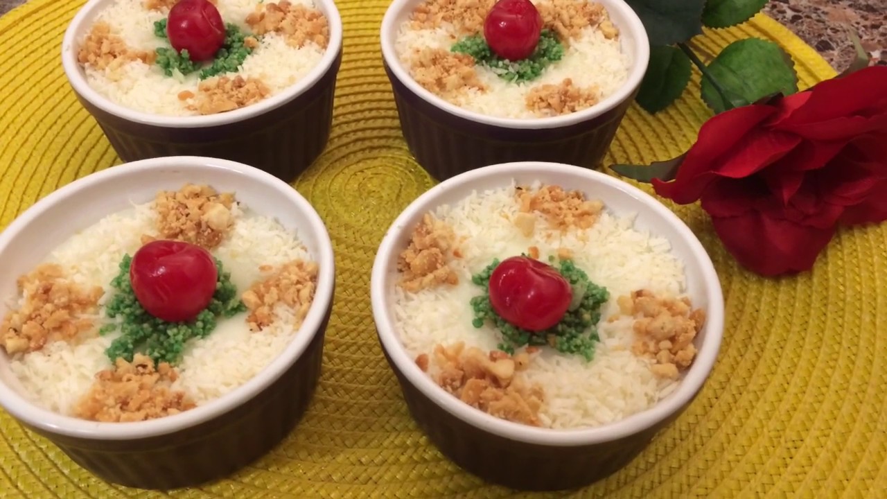 طريقة سهلة لعمل المحلبية النشا //طريقة المهلبية😍😋لذيذة جدا (وصفات رمضانيةمع أم لقمان)