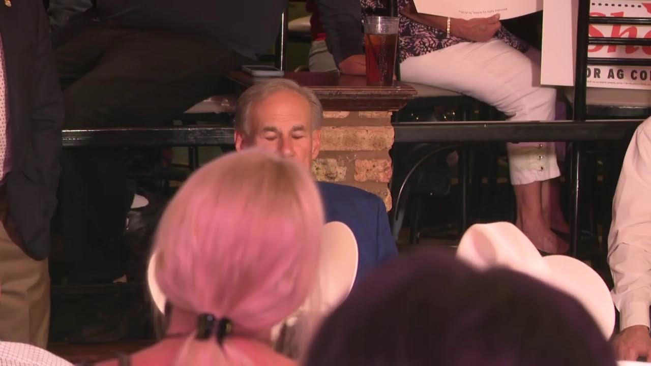 Governor Greg Abbott stops in Beaumont for “Let’s Roll” Get-Out-The-Vote campaign