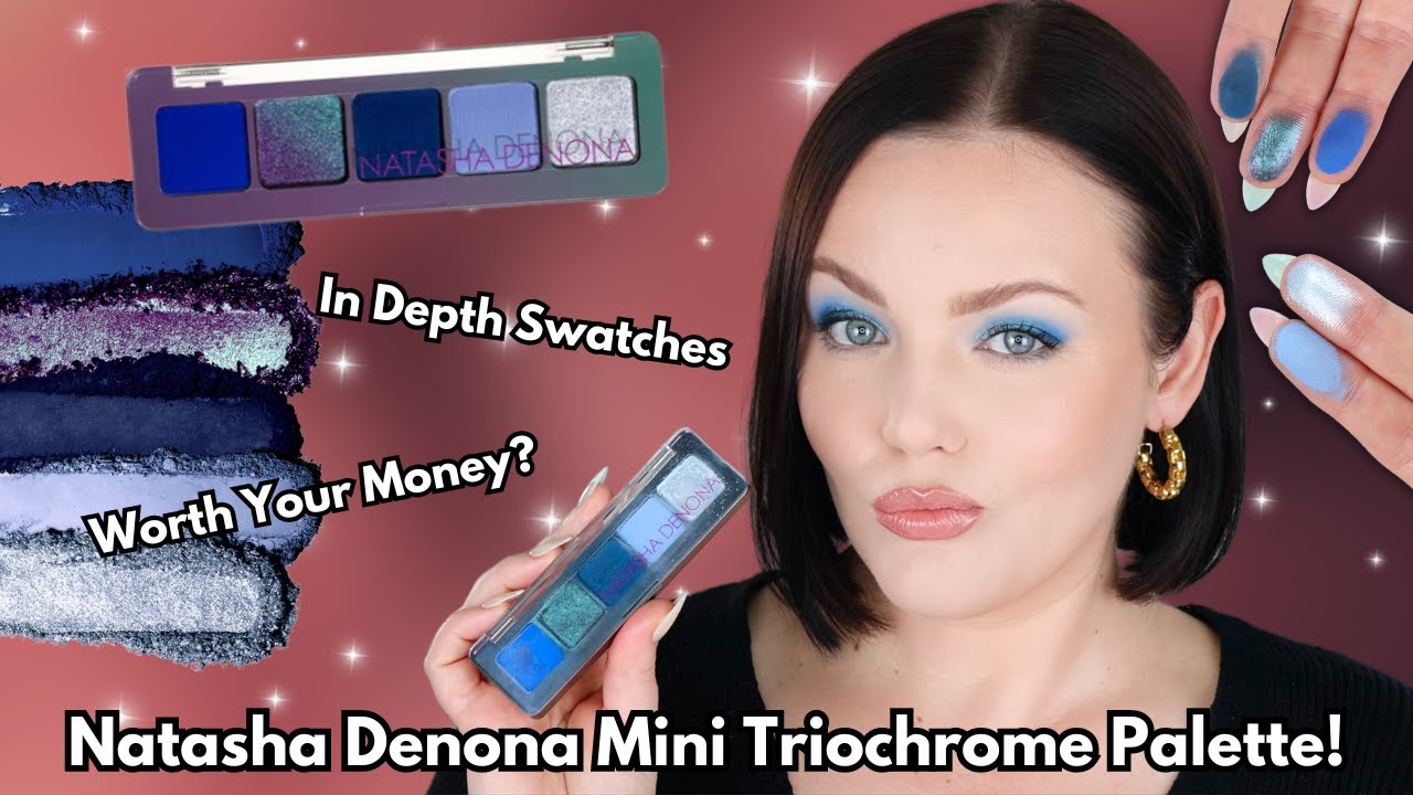 Natasha Denona Mini Triochrome Palette! In Depth Swatches & Review ✨