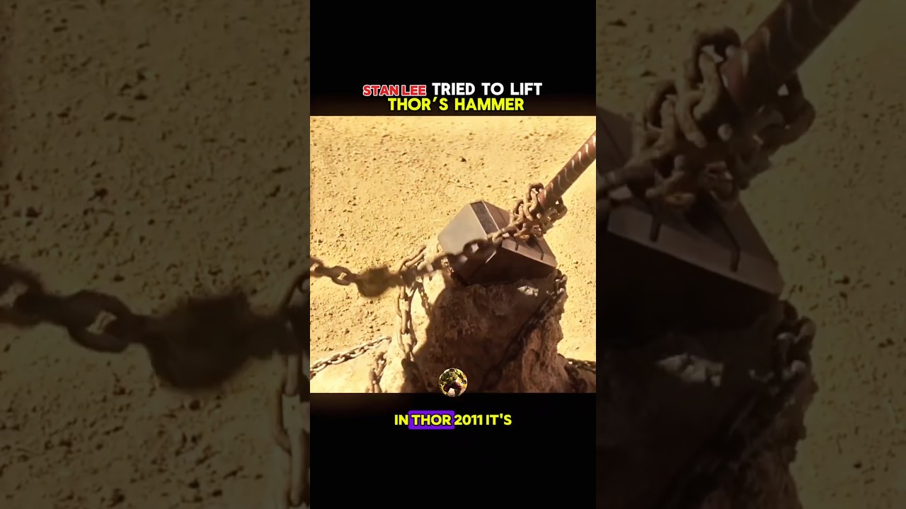 Stan Lee Tried to Lift Thor’s Hammer… You Won’t Believe What Happened! 