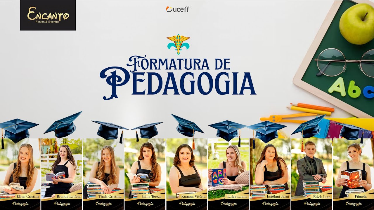 Formatura Pedagogia - UCEFF 2026 - Encanto Festas e Eventos