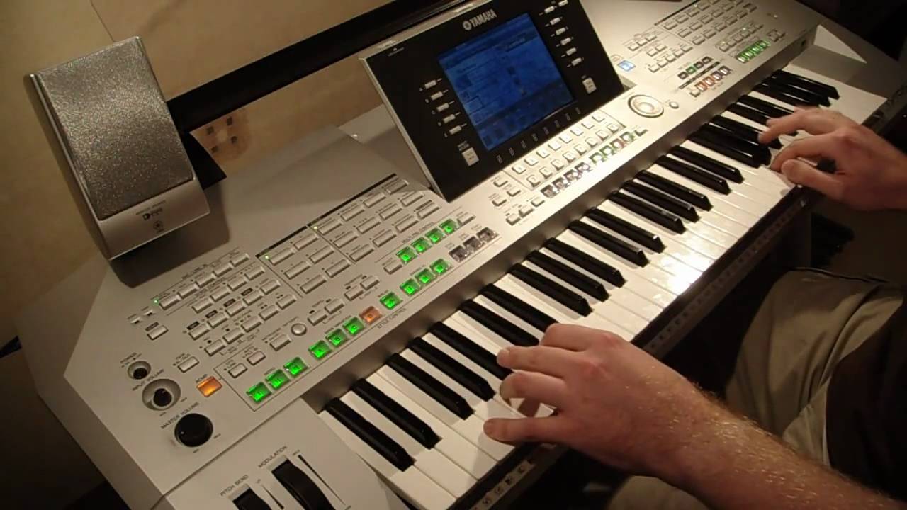 This Morning theme on Tyros 2 (Rock version) (HD)