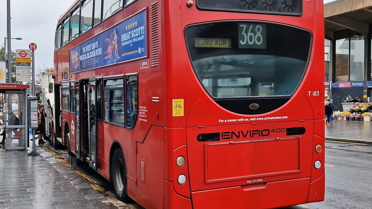 London Buses at Barking (Broken down 368 at Barking)