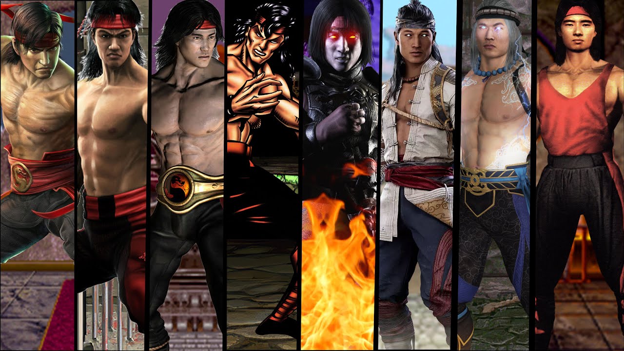 Mortal kombat LIU KANG  Evolution all Games #scorpionmk11 #mortalkombat #mortalkombat1 #mk9 #mkx